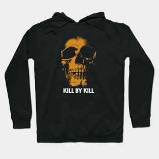 Orange Skull Hoodie